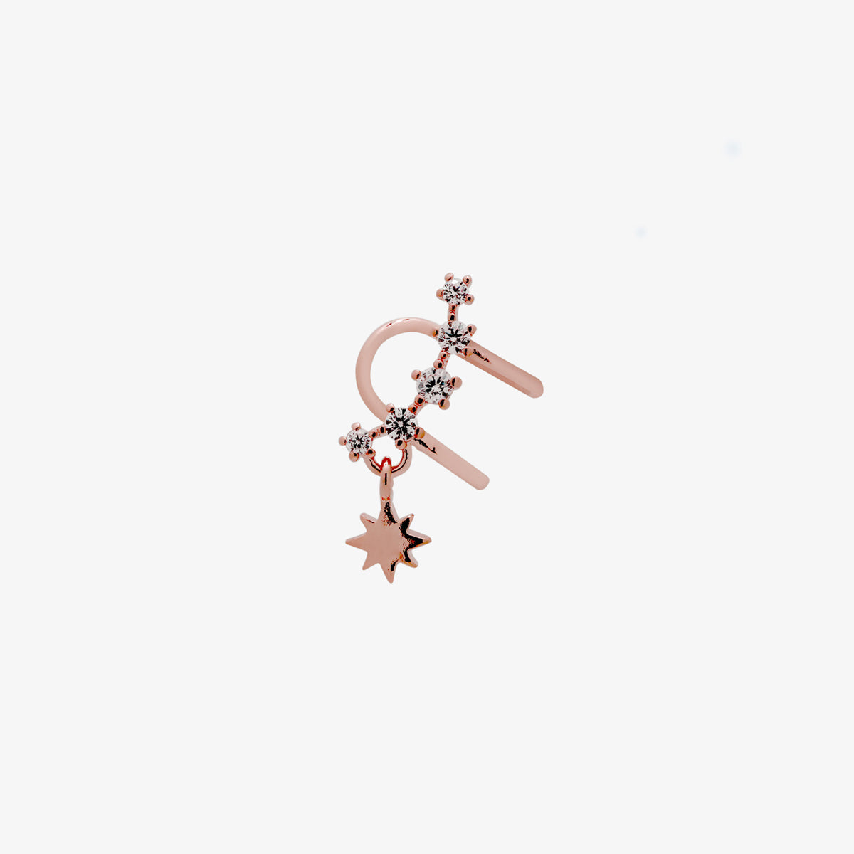 Milkyway Drop Cuff | Celestial Crystal Bangle Bracelet for Women