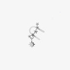 Milkyway Drop Cuff | Celestial Crystal Bangle Bracelet for Women