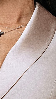 Elegant White Wrap Dress | Custom Made in UK | Women's Occasion Wear