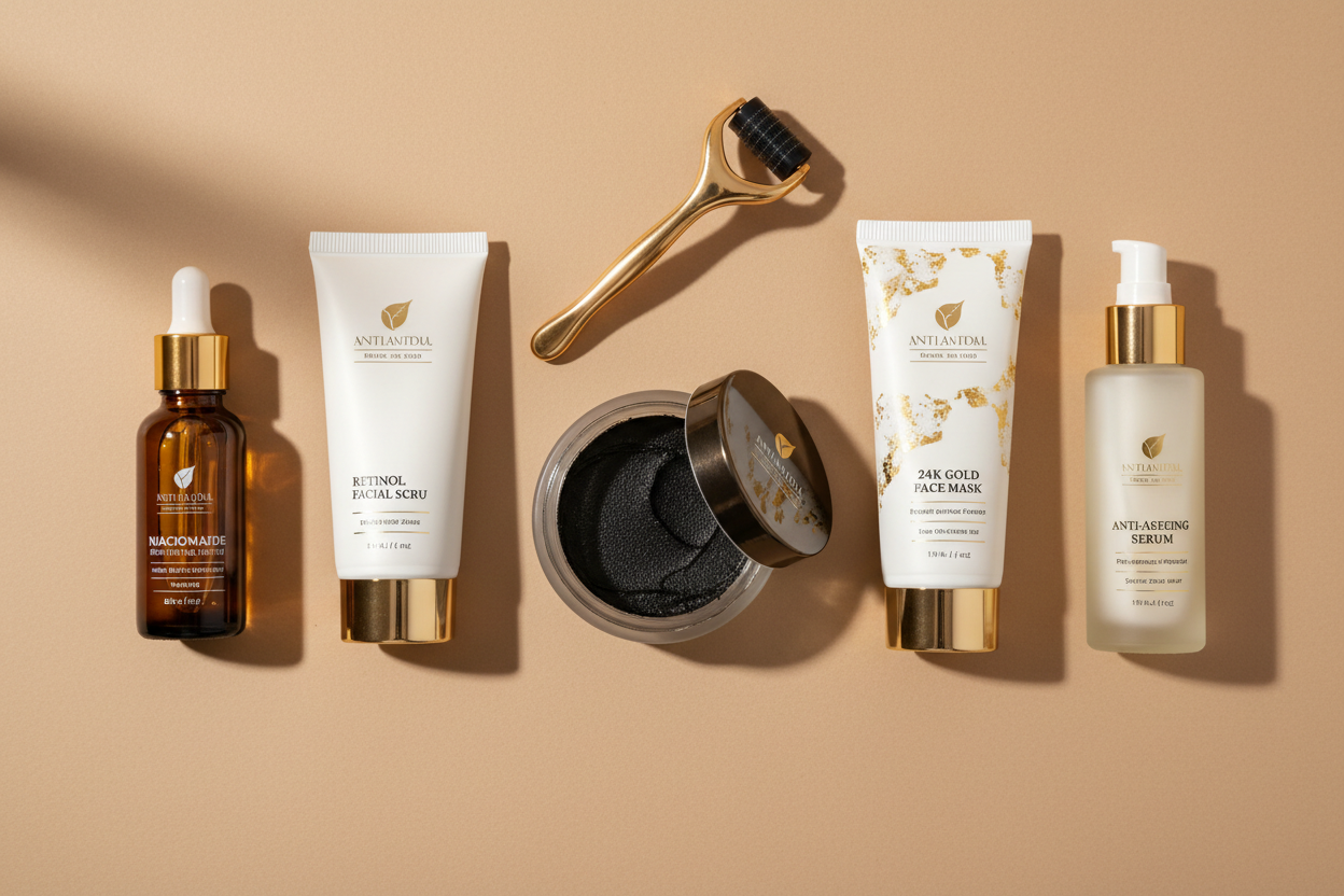 Anti-Ageing Skincare Set for Fine Lines & Wrinkles – 30+ | Ammuri-0
