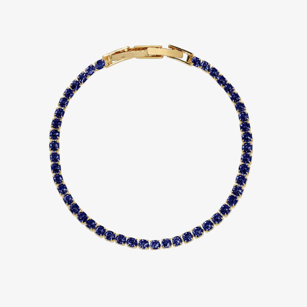 Classic Tennis Bracelet | Elegant Crystal Diamond Wrist Jewellery