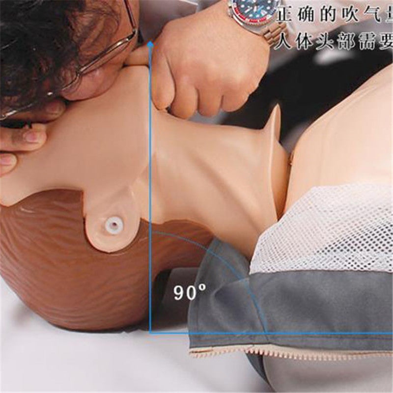 Professional CPR Training Manikin | Bust Nursing Simulation Model | 70x22x34cm