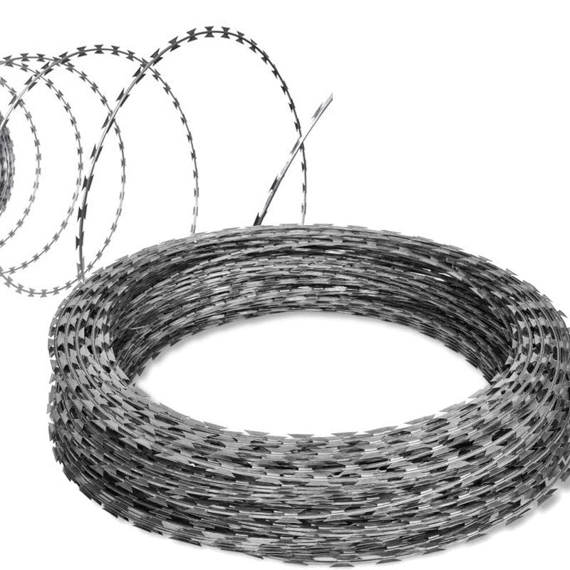 304 Stainless Steel Rust-Proof Barbed Wire | Heavy Duty Security Fencing