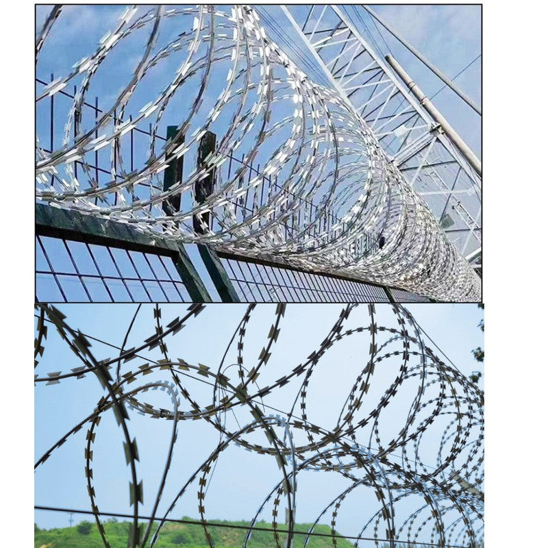 304 Stainless Steel Rust-Proof Barbed Wire | Heavy Duty Security Fencing