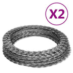 304 Stainless Steel Rust-Proof Barbed Wire | Heavy Duty Security Fencing