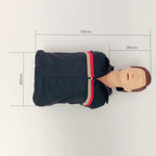 Professional CPR Training Manikin | Bust Nursing Simulation Model | 70x22x34cm
