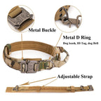 Military Dog Harness & Leash Kit | Tactical Heavy Duty Training Set