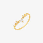 Elegant Heart Ring | Romantic Crystal Love Ring for Women