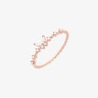 Cubic Butterfly Ring | Crystal Zirconia Delicate Women's Ring
